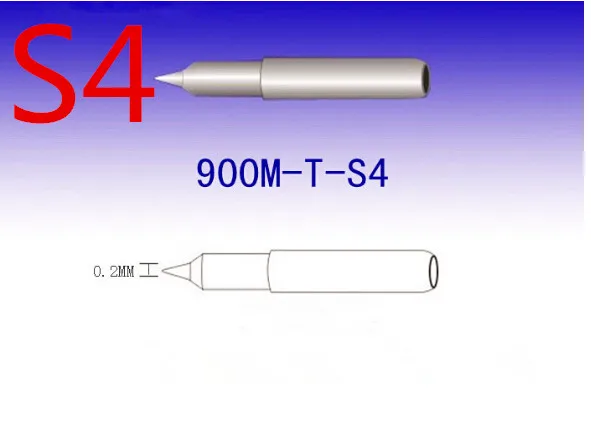 

SZBFT 1pcs Soldering Solder Leader-Free Solder Iron Tip for Hakko 936 900M-T-S4