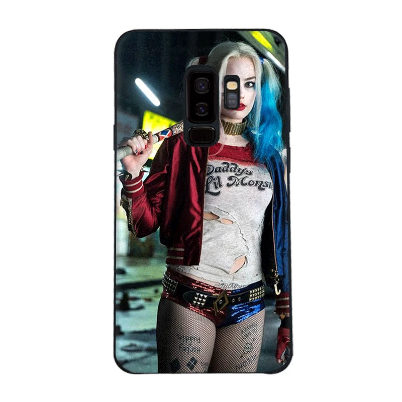 Силиконовый мягкий ТПУ чехол для Samsung Galaxy A3 A5 A6 Plus 2016 2017 2018 Harley Quinn|Чехлы-накладки| |