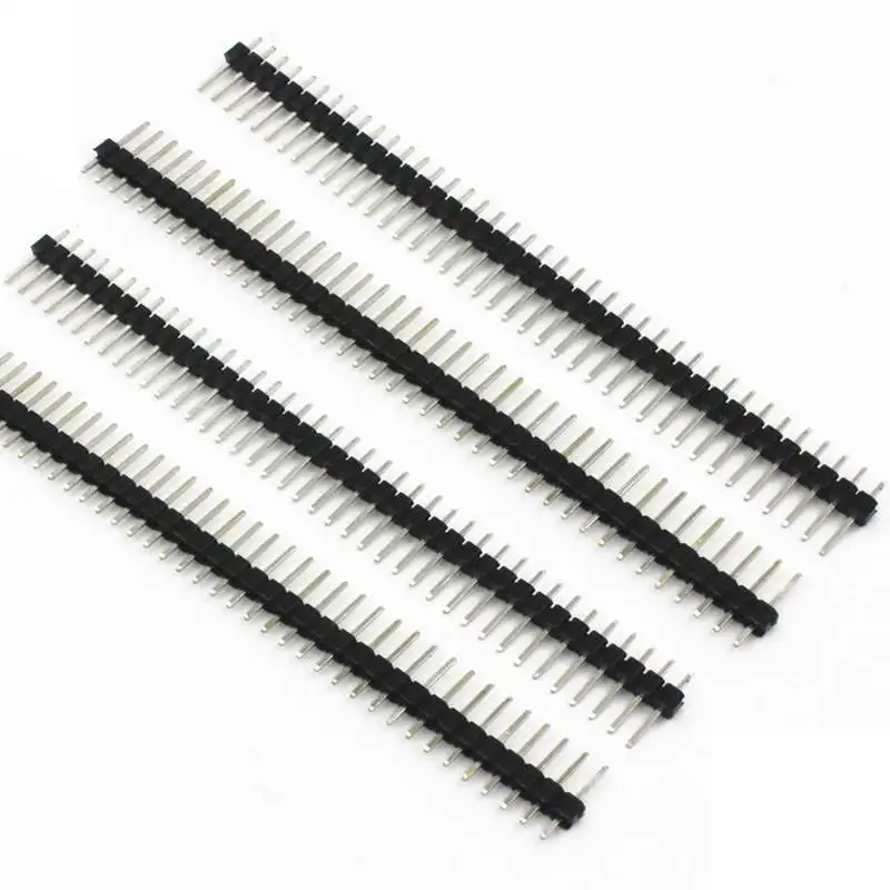 10pcs 2.54mm 40Pin Single Row Straight Male Pin Header Strip for PBC Ardunio 