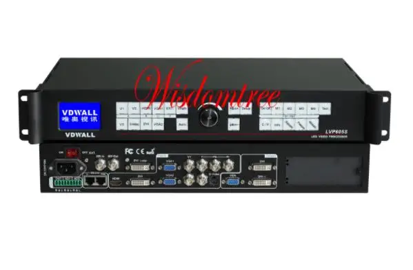VDWELL LVP605D HD светодиодный экран видео процессор + Linsn отправка карты TS802 (TS801)