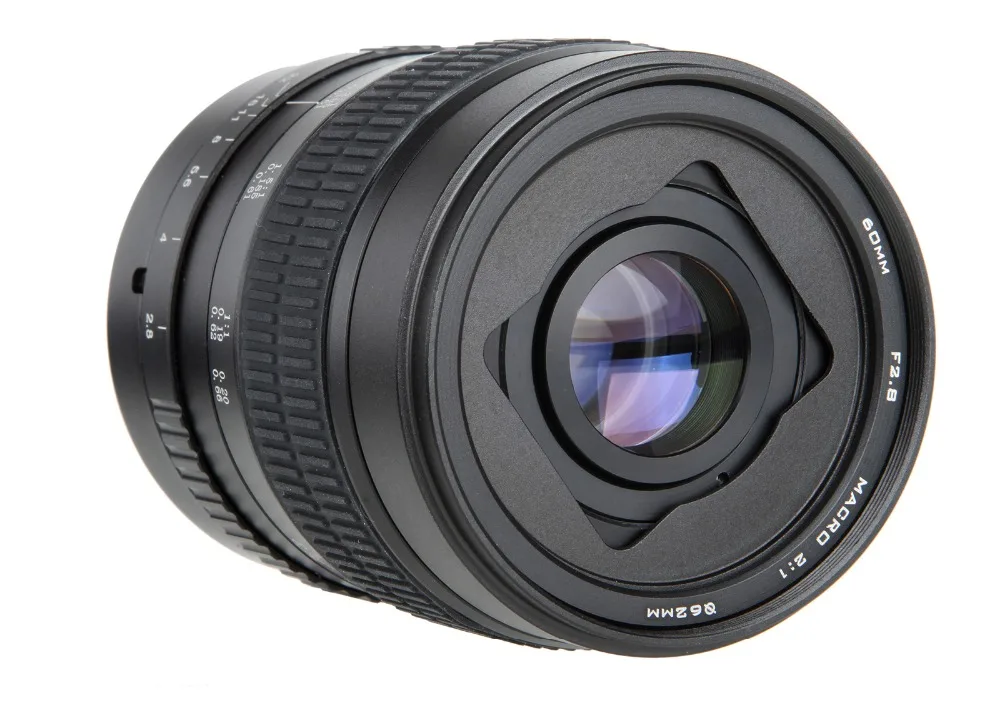Супер Макро ручная Фокусирующая линза 60 мм f/2 8 2:1 для Canon EOS EF Mount 1200d 750D 700D 600D 70D 5DII