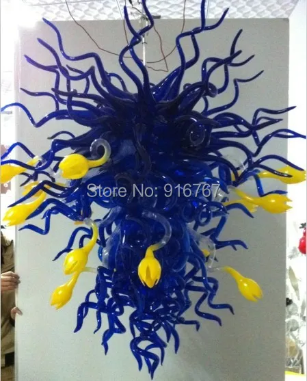 

Free Shipping Smart Chandelier Lamp Tulip Design Art Deco Glass