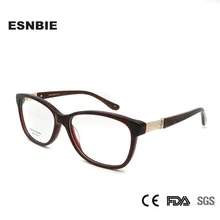 ESNBIE ацетатная оправа для очков женские роскошные очки оправы для очков женские очки оправы для оптики Occhiali Da Vista Donna