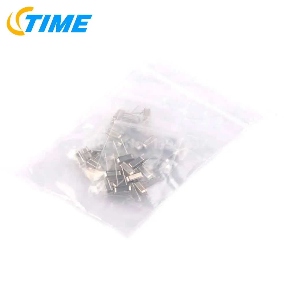 40PCS 4MHZ 8MHZ 12MHZ 20MHZ 4 kinds each 10pcs kit Quartz Crystal Package