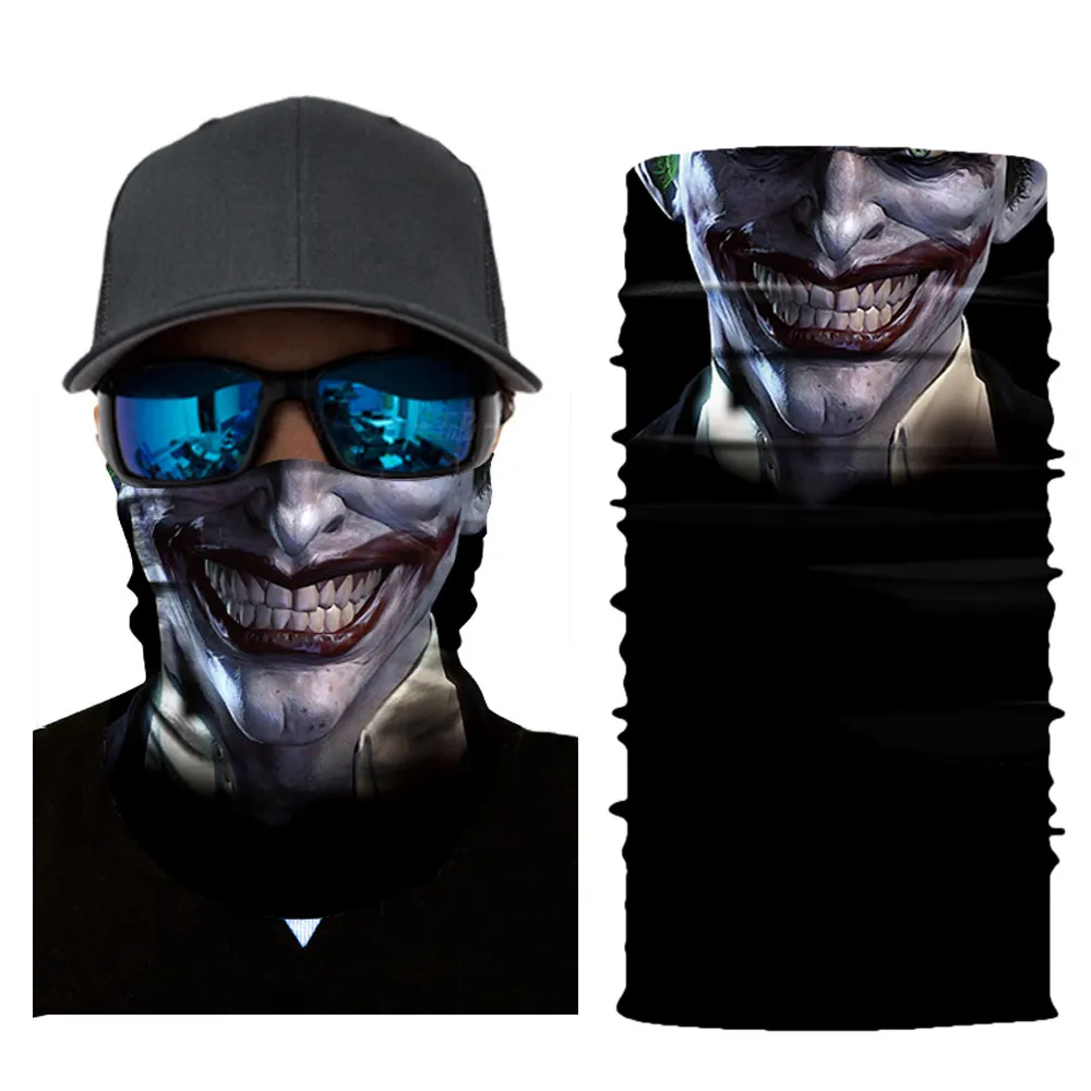 

Scary Mask pm 2.5 Bike Cycling Motorcycle Neck Tube Ski Scarf Face Mask Balaclava Halloween Party Trening Meia Ciclismo