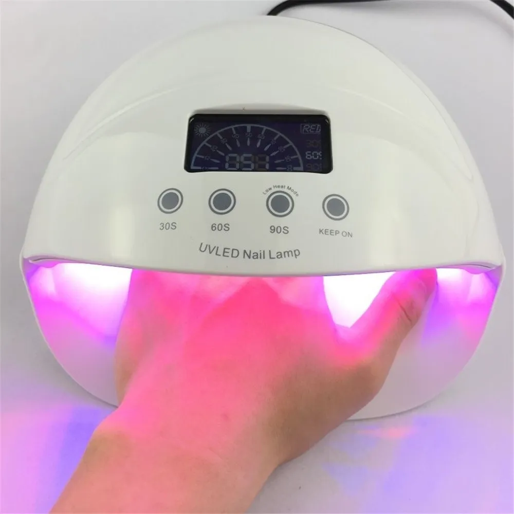 2018-New-SUN-5-SE-UV-LED-Nail-Dryer-50W-Auto-Sensor-Smart-Nail-Lamp-28Leds