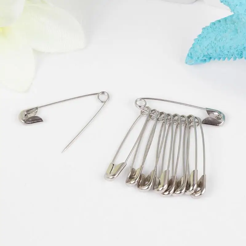 Stainless Steel Mini Safety Pins DIY Rustproof Buckle Pin Metal Brooch Badge Sewing Needle Knit Cross Stitch Marker Tag