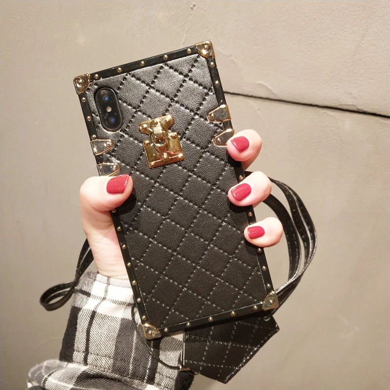 Aoweziic Luxury Brand design Leather Case For Apple iPhone X XR XS MAX Back Cover 6 6s 7 8 Plus Coque Soft PU Case With Strap Aoweziic Luxury Brand design Leather Case For Apple iPhone X XR XS MAX Back Cover 6 6s 7 8 Plus Coque Soft PU Case With Strap