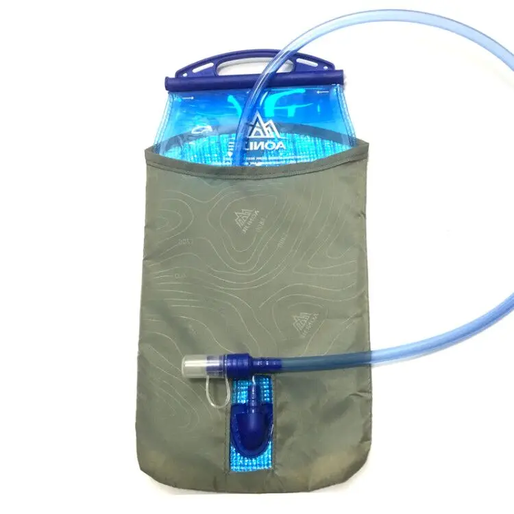 

New AONIJIE 1L/1.5L /2L Water Bladder Bag with cover PEVA Hydration Bladder Cycling Hiking Camping Running Pack Water Bag