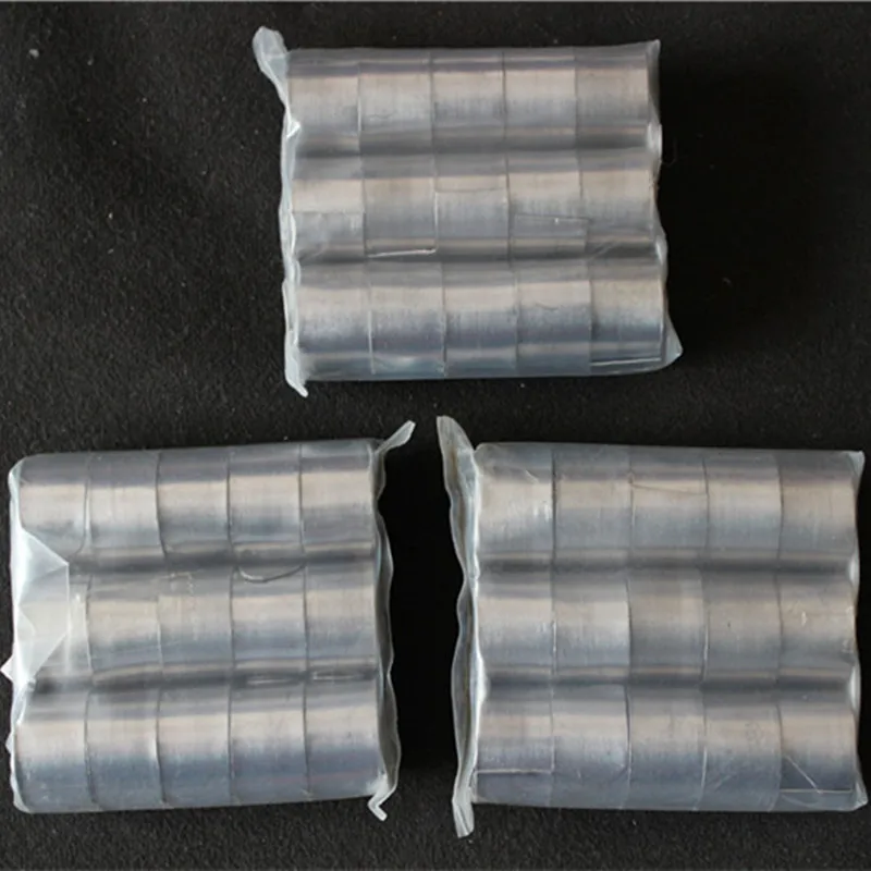 

YeMuLang Brand 15 piece/set Fishing Accessory Small Roll Lead Sheet Sinker Thickness 0.6# 0.8# 1# For Fishing Tools Great