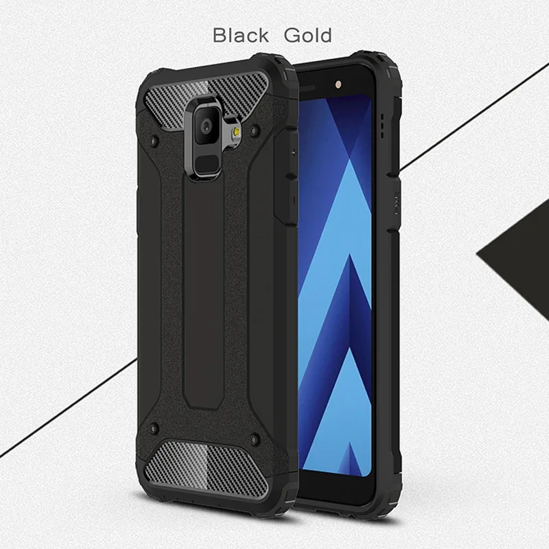 Высокое качество чехол для samsung Galaxy S5 S6 S7 край S8 S9 A8 A6 плюс A3 A5 A7 Note 4 чехол для задней панели сотового телефона - Цвет: Черный