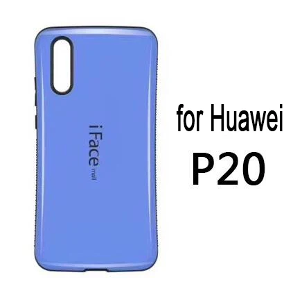 Sinbeda iFace Mall для huawei P30 Pro P30 Lite P20 P20 Lite чехол для телефона для huawei P20 Pro Чехол для телефона амортизирующий противоударный - Цвет: Sky Blue