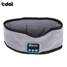 EDAL беспроводные наушники Bluetooth зимняя теплая шапка с наушниками Беспроводная связка музыкальная повязка на голову спортивные колпачки для гарнитуры