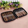 12/20pcs Bamboo Crochet Hooks Knitting Needles Set with Storage Bag Weave Craft Yarn Sewing Tools Sewing Accessories ► Photo 3/6