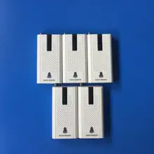 5 шт. беспроводной стеклянный датчик сигнализации, детектор встряхивания, датчик удара для систем домашней сигнализации, вибрирующий датчик для охранной сигнализации