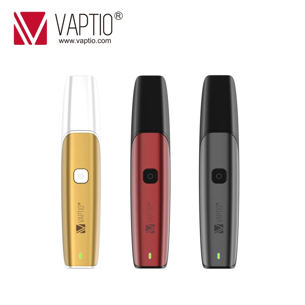 

Vaptio C Flat 15W VAPE KIT Electronic Cigarette 1.5ml atomizer Over vaping Protection 350mah battery USB Charge 1.0ohm ecig kit
