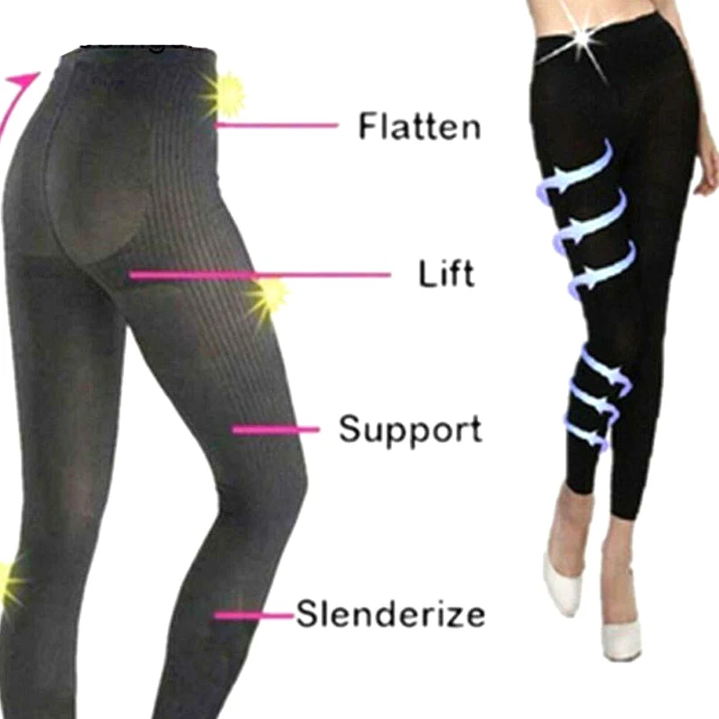 

Women's Anti-swelling Leg Shaper Burn Calories Breathable Leggings for Slim Fit Up KH889