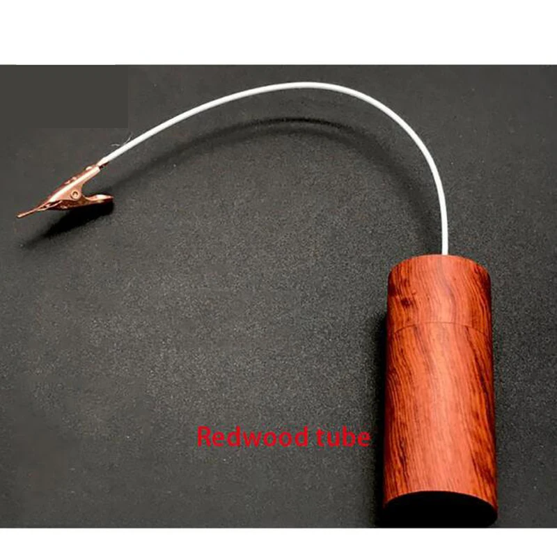 HiFi Audio Cable Ground Loop Noise Isolator GND Black Hole Eliminate Static Electricity Power Purifier Electronic T0894