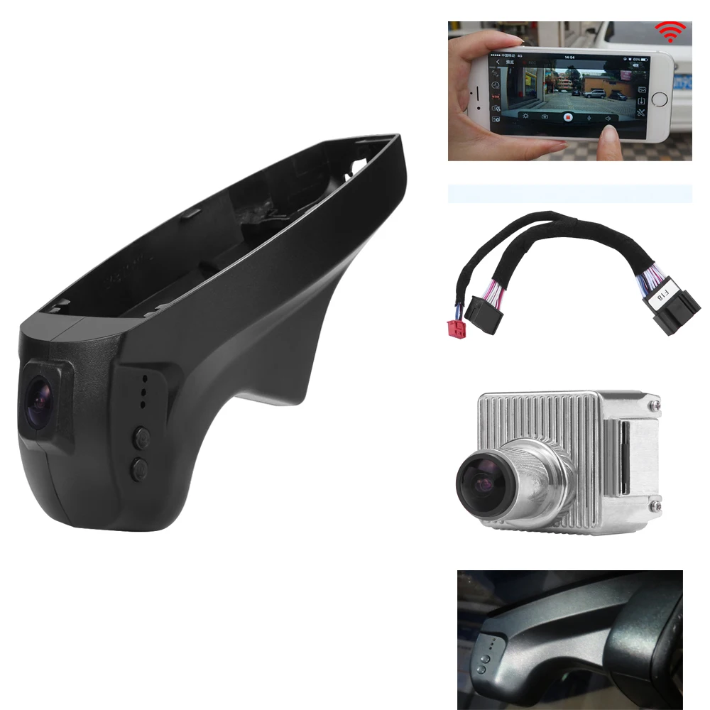PLUSOBD WIFI Car Camera HD Hidden DVR Dash Cam For BMW 3 Series E90 E91