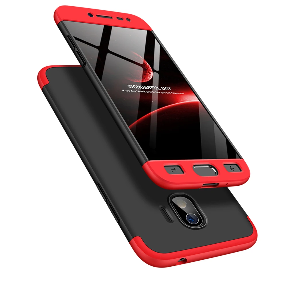 For Samsung Galaxy J2 Pro 2018 Case 360 Degree Protected Full Body Phone for J2Pro Shockproof Cover+Glass Film | Мобильные телефоны