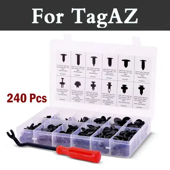 

240x Retainer Bumper Fasteners Type Assortment Kit Rivets For Tagaz Aquila C10 C190 C-30 Road Partner Tager Vega