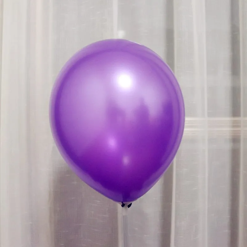 

Purple balloon 50pcs/lot10inch latex pearl ballon birthday party decorations adult baloons inflatable air balls wedding supplies