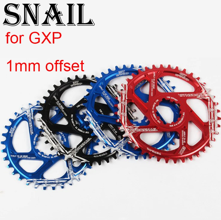 

Snail Chainring Round for Sram GXP BB30 1mm Offset 30t 32 34T X9 X0 XX1 XO1 eagle Direct Mount MTB Bike Tooth Plate