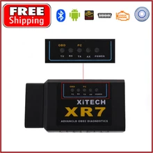 Universal OBD V2.1 ELM327 OBD2 Bluetooth Auto Scanner OBDII 2 Car ELM 327 Tester Diagnostic Tool for Android Windows Symbian