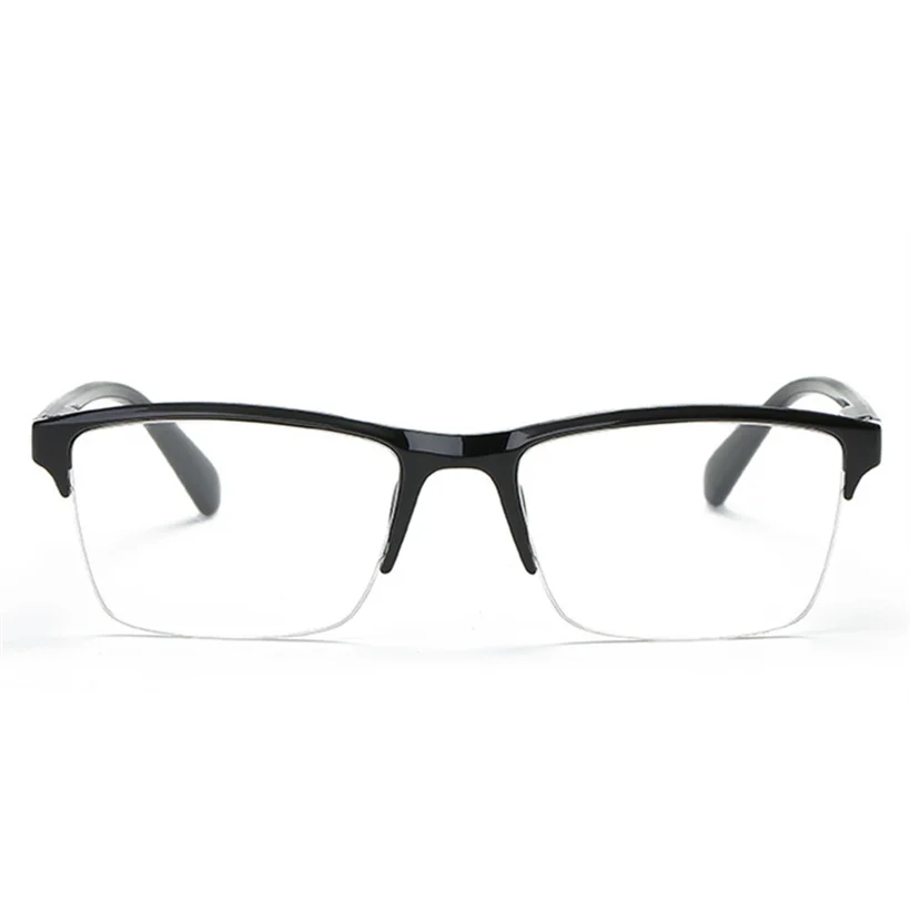 

XojoX Half Frame Reading Glasses Men Women Anti-fatigue Presbyopia Eyeglasses Diopter +1.0 +1.25 2.25 3.5 Hyperopia Glasses