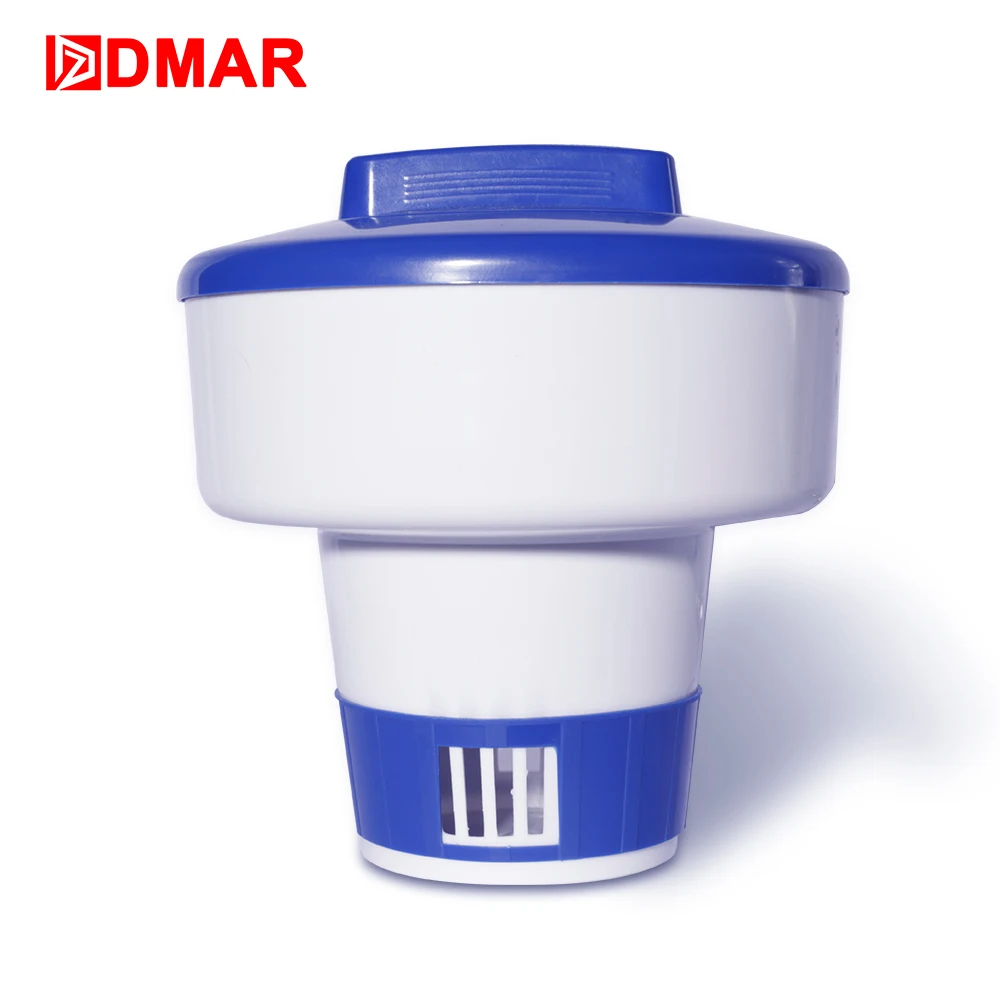 

DMAR Swiming Pool Automatic Drug Box for Disinfection Chlorine Dosing Device Cleaner Floating Box Pool Accessories