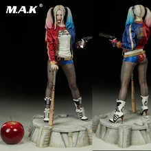 For Collection Full Set Action Figure Model 19 inches Female Clown Suicide Squad Harley Quinn Boxed Model for Fans Holiday Gifts