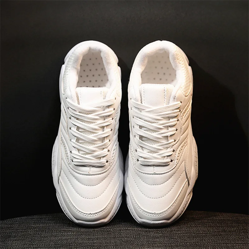

2019 Women Casual Shoes Breathable Female Fashion Sneakers Women Lace Up Shoes