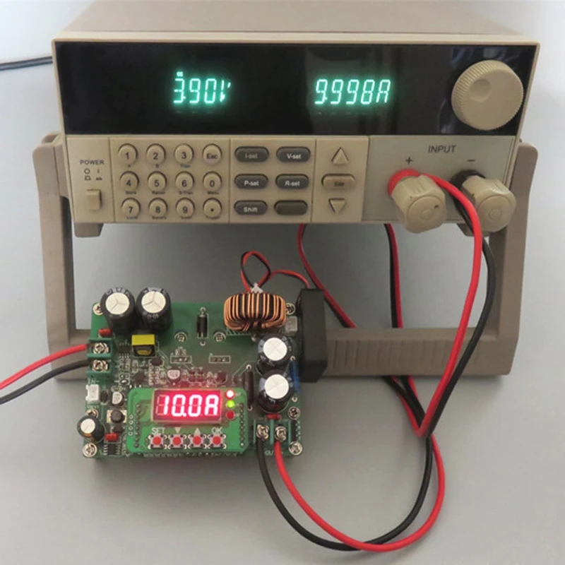 DC понижающий преобразователь доска Цифровой Питание модуль DC10V~ 75V до 0~ 60V 12A 720W