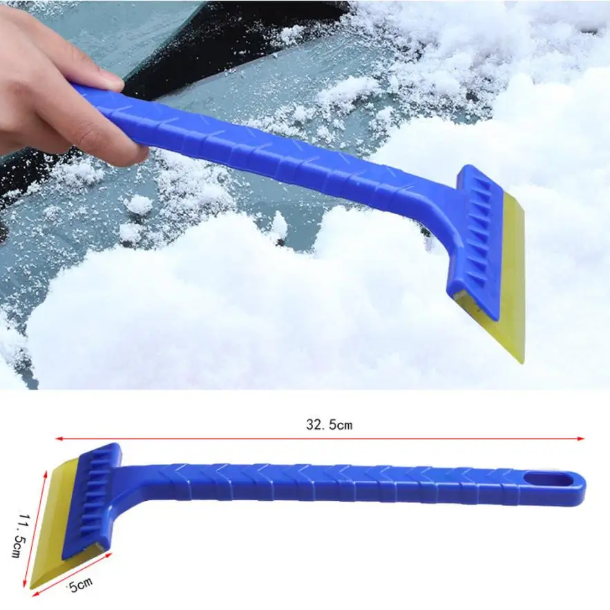 

Cheap Car Styling Car Accessories Vehicle Durable Snow Ice Scraper Snow Brush Shovel Removal Winter For Bmw E46 Ford Focus 2 Kia