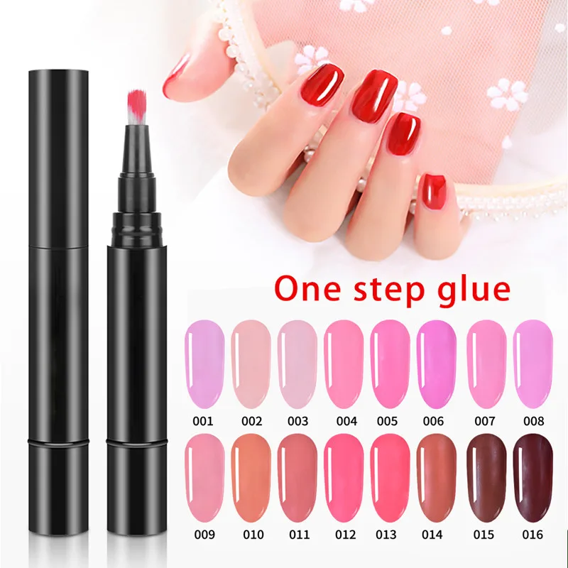 

Sloomey 88 Colors One Step Gel Pen Glitter 3 In 1 Gel Nail Varnish Easy To Use UV Gel Lacquer Quick Building Manicure Salon