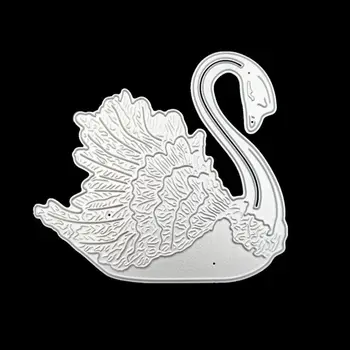 

Swan Dies Craft Die Metal Cutting Dies Cut For DIY Paper Card Making Scrapbooking
