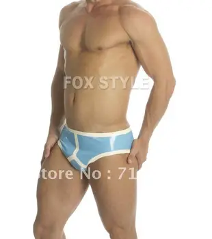

fancy sexy rubber latex Rubber Y-Front briefs
