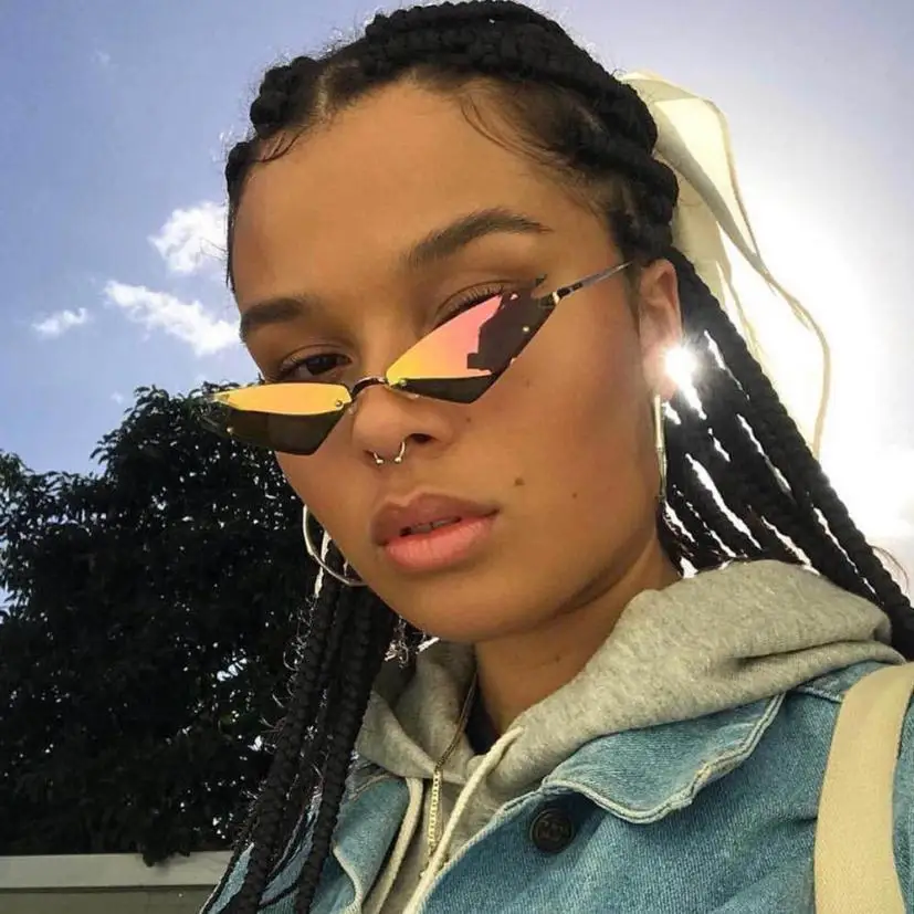 2020 Glasses gafas  de sol mujer sunglasses for women Man Fashion Vintage Irregular Retro Unisex  okulary spectacles Driving B20