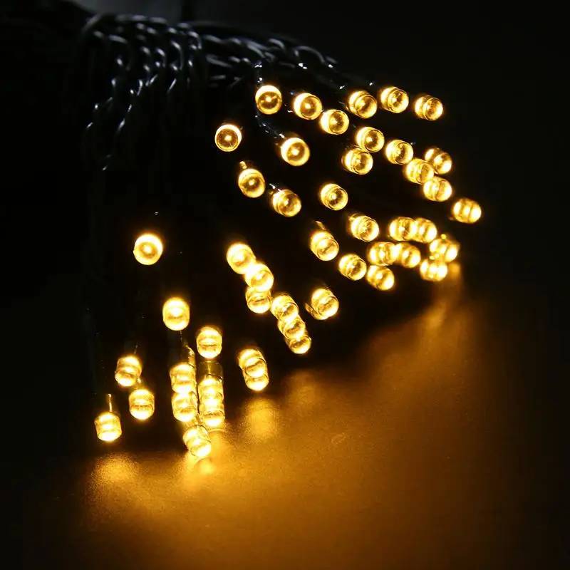 Солнечная Индукционная Гирлянда для внутреннего двора 100LED