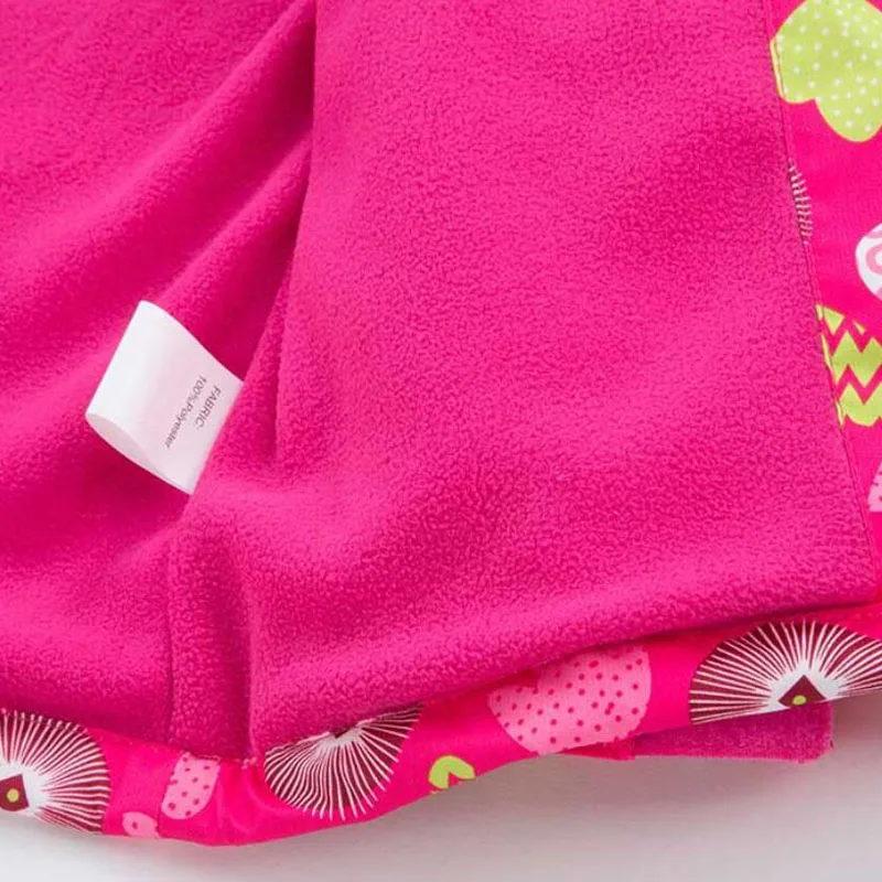 Meninas à Prova Jaquetas da Criança Jaqueta ao ar Dwaterproof Água Outono Livre Roupas Infantis Esportes Hoodies Cabolsa Velo Quente Outerwear 36 infantis esportes hoodies casaco velo quente outerwear