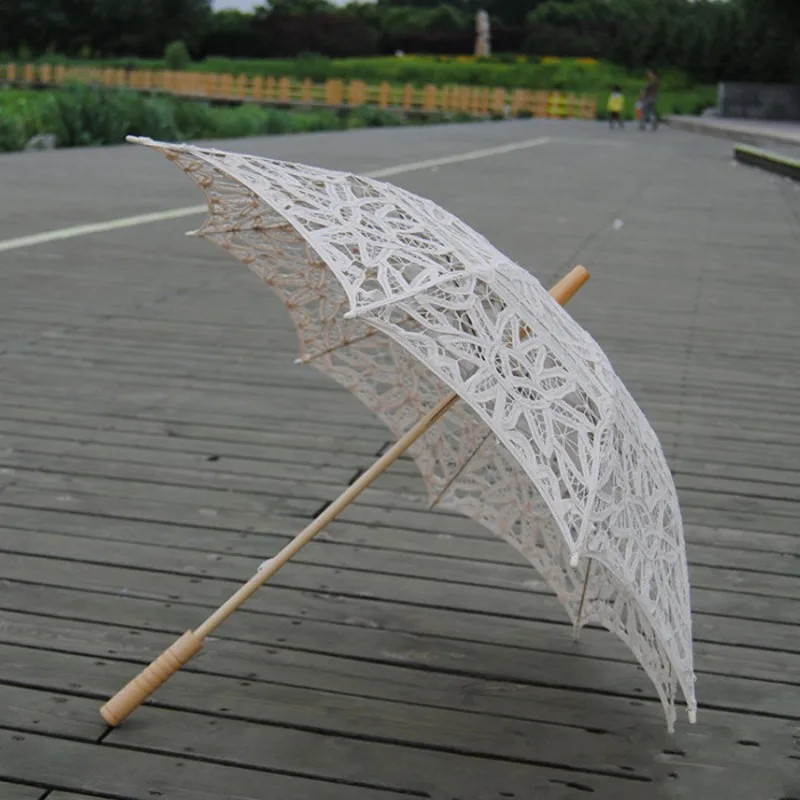 Фантастический Кот викторианской зонтик кружева Свадебные зонтик