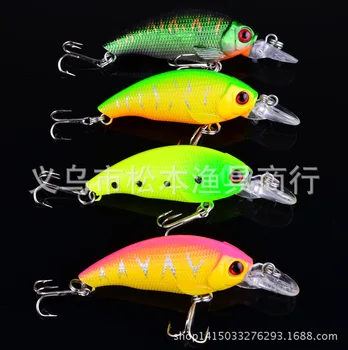 

80pcs/lot 2.95" 7.5cm Classic Rock Road sub bait lures 0.29OZ 8.3g rock hard Fishing Bait blackfish Tackle dw-1205