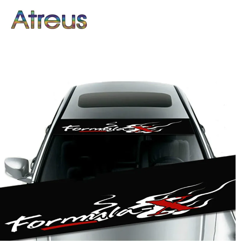 Auto Windshield Window Sunshade Decal Sticker For Renault