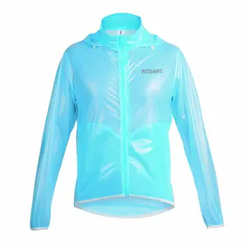 

WOSAWE Outdoor Sportswear Cycling Pro Rain Coat Bike Bicycle Waterproof Jacket Riding Clothes Cycling Jersey Blue