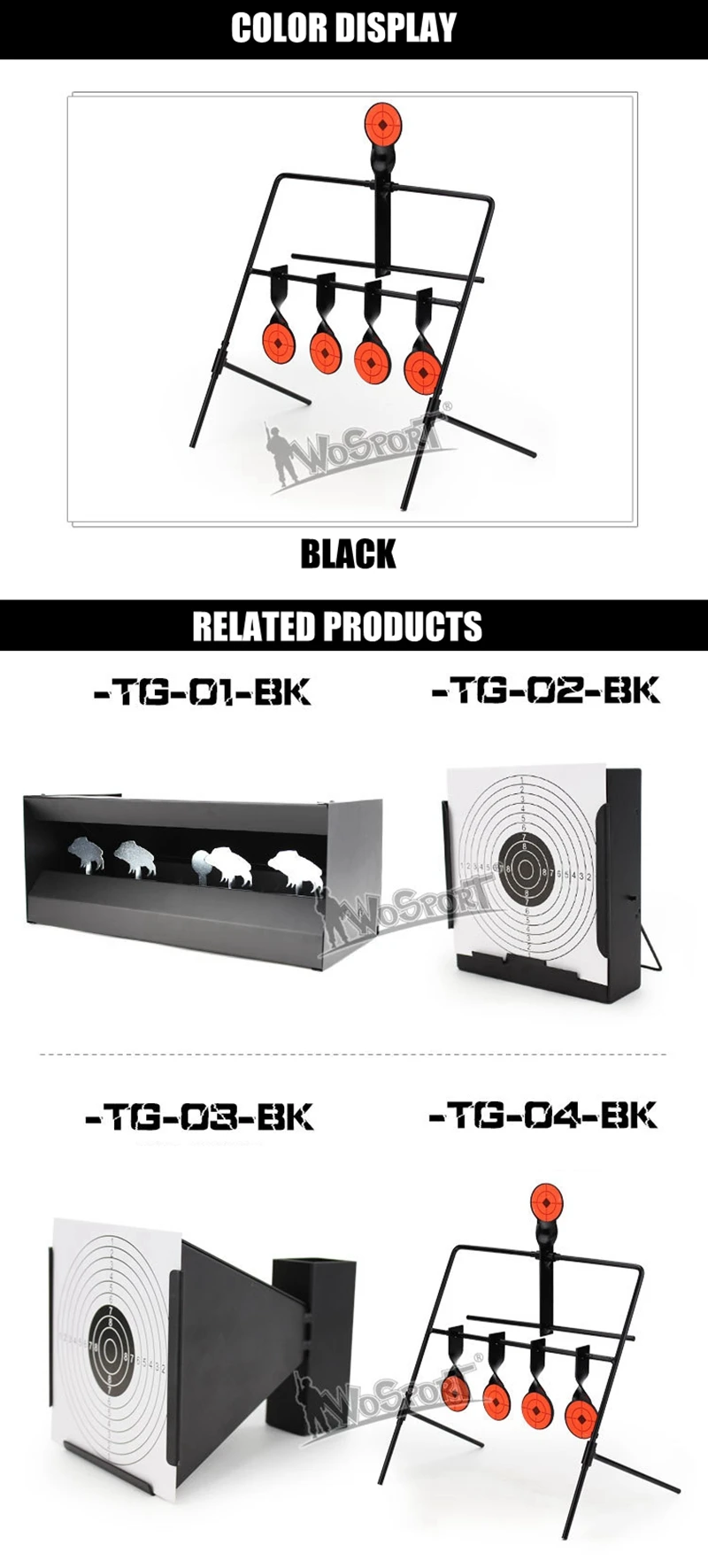 Наружная стрельба охотничья мишень набор тактические 4 цели автоматический сброс вращающаяся цель