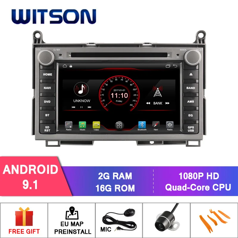 Perfect WITSON Android 9.1 CAR RADIO DVD GPS For TOYOTA VENZA 2013 IN CAR DVD PLAYER NAVIGATOR MIRROR LINK/ 4G/DVR/DAB/OBD/TPMS SUPPORT 0