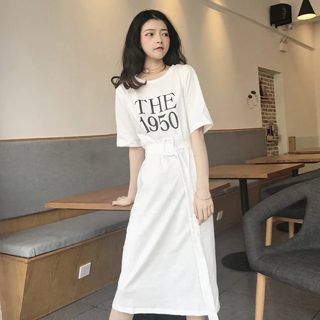 women's summer t shirt dresses