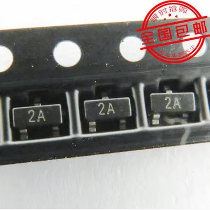 

100pcs/lot MMBT3906 2A 3906 MMBT3906LT1G 2N3906 200mA 40V SOT-23 PNP SMD Triod Transistor In Stock