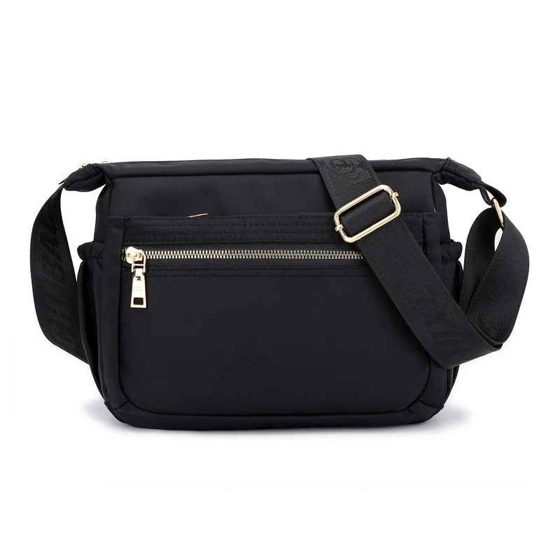 

Casual Single Strap Flap Waterproof Oxford Messenger Bags Women Shopping Bags Multi Pockets Crossbody Bag Mother Shoulder Bags