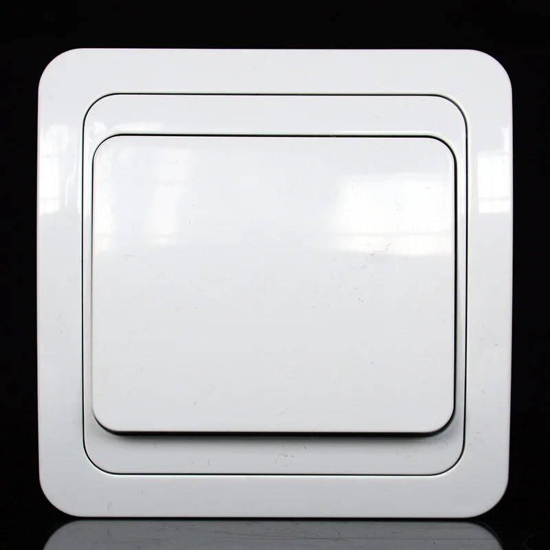 

The European standard high quality 1 gang 1 way switch has CE authentication